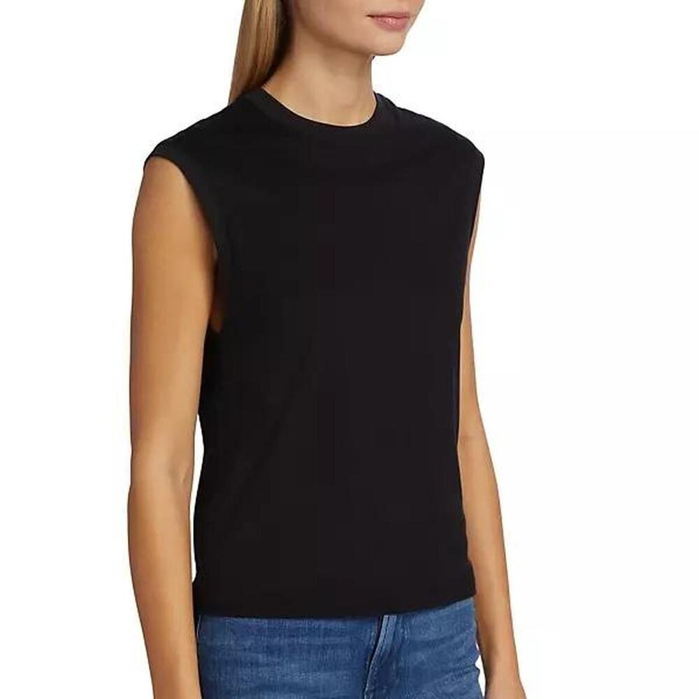 Women’s Navy Cotton Citizen Muscle Tee Size L - New No Tags